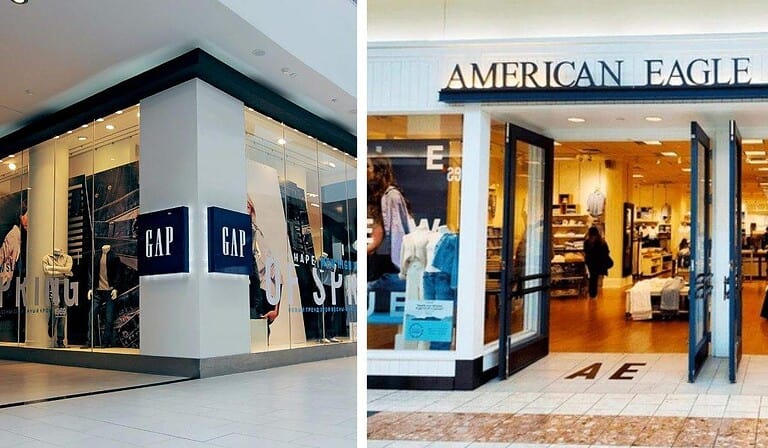 GAP y American Eagle
