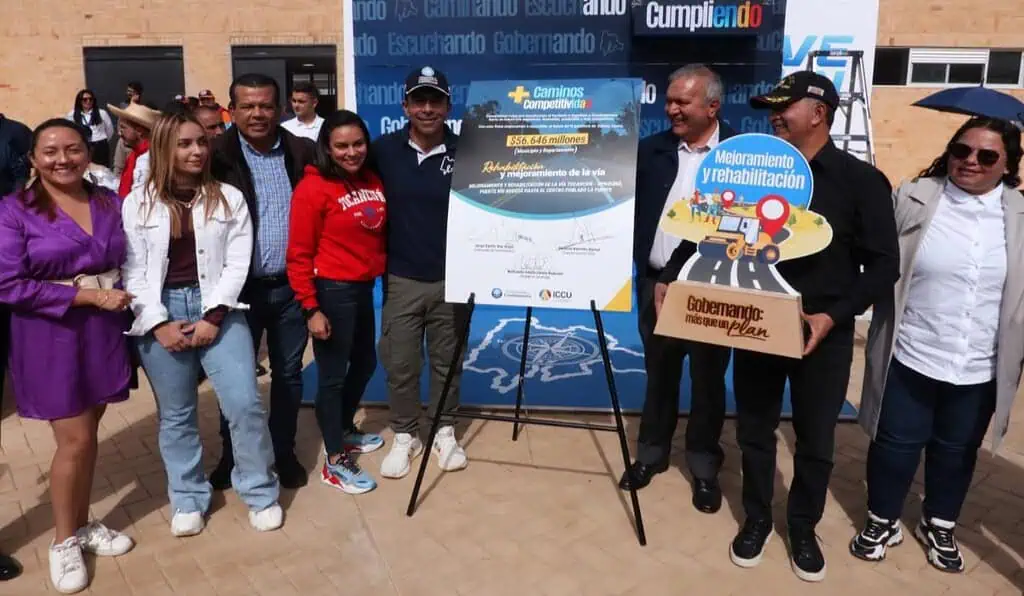 Listo convenio entre Gobernación de Cundinamarca y Alcaldía para vía Tocancipá – La Fuente vía Tocancipá – La Fuente