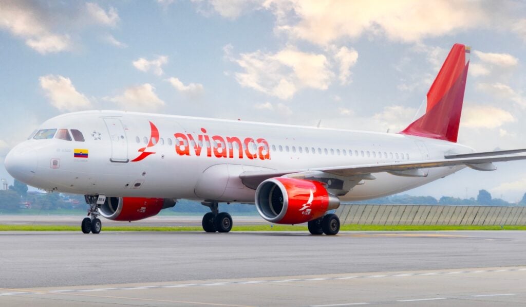 Airbus A320 de Avianca.