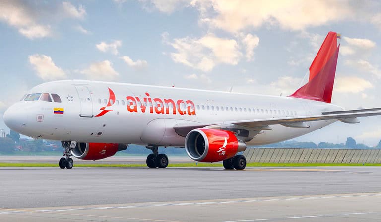 Airbus A320 de Avianca.