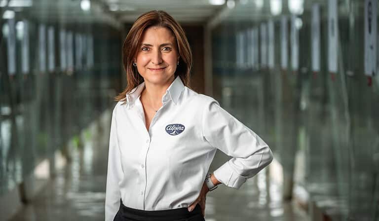 Carolina Espitia, gerente de Alpina Colombia