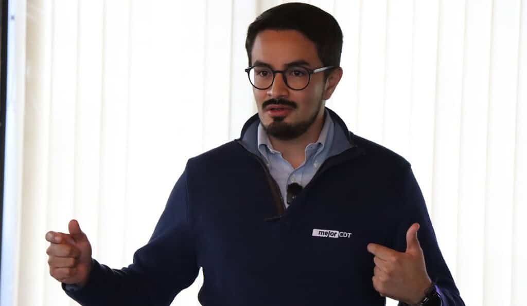 David Susa, CTO y cofundador de MejorCDT