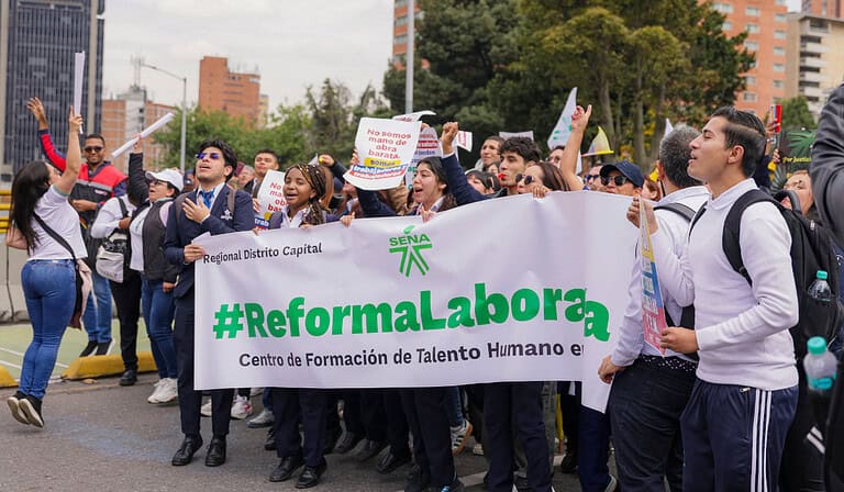 Estudiantes del SENA