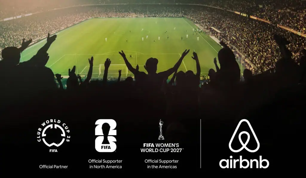 Airbnb y FIFA anunciaron alianza que brindará experiencias durante tres torneos de fútbol claves Airbnb y FIFA
