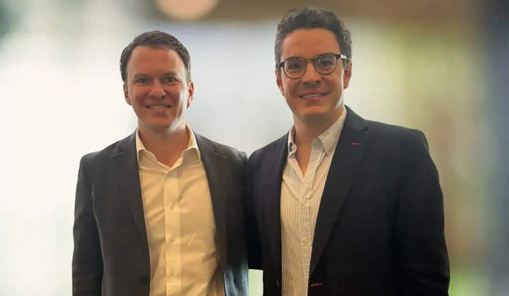 Fintech colombiana que financia tratamientos médicos levantó US$25 millones para su plan de expansión Felipe Jaramillo y Felipe Gómez, líderes de Welli.