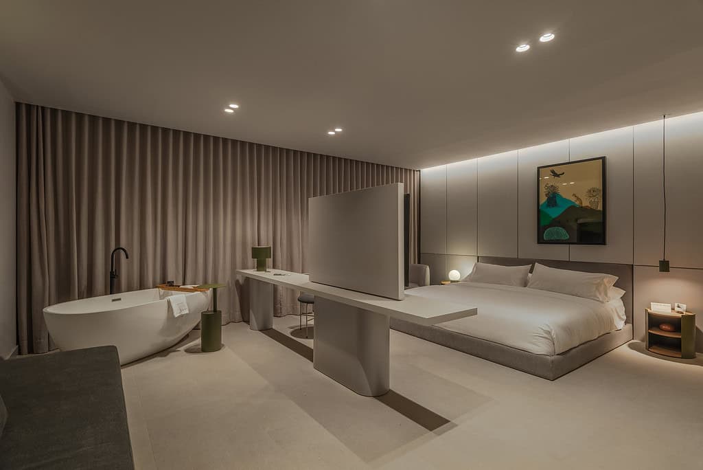 Suite del Wake BioHotel. Foto: cortesía DRIM. 