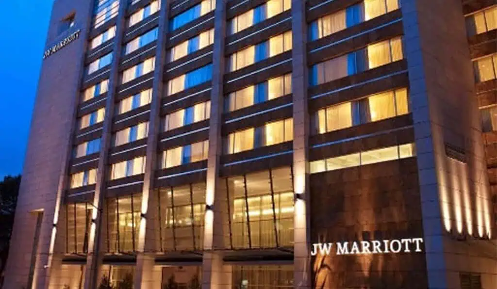 Mario Mata fue nombrado como country sales director Colombia de cuatro hoteles Marriot Imagen: Cortesía JW Marriott Bogotá