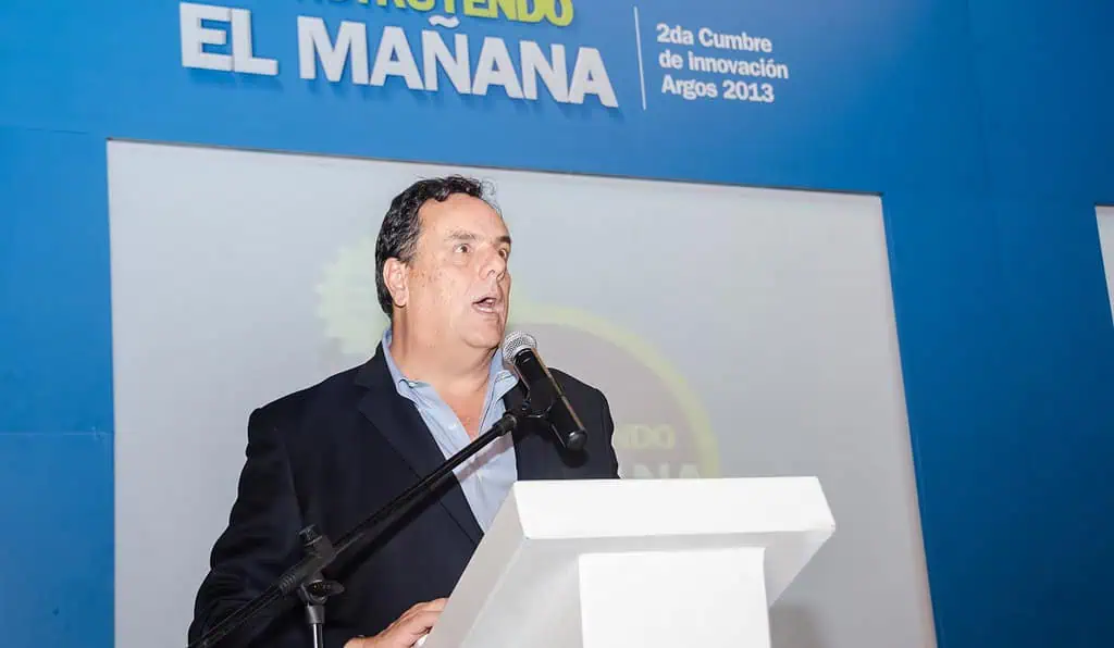 Este es el legado de Jorge Mario Velásquez, tras más de cuatro décadas al interior de Grupo Argos Jorge Mario Velásquez, año 2013. Foto: Grupo Argos.