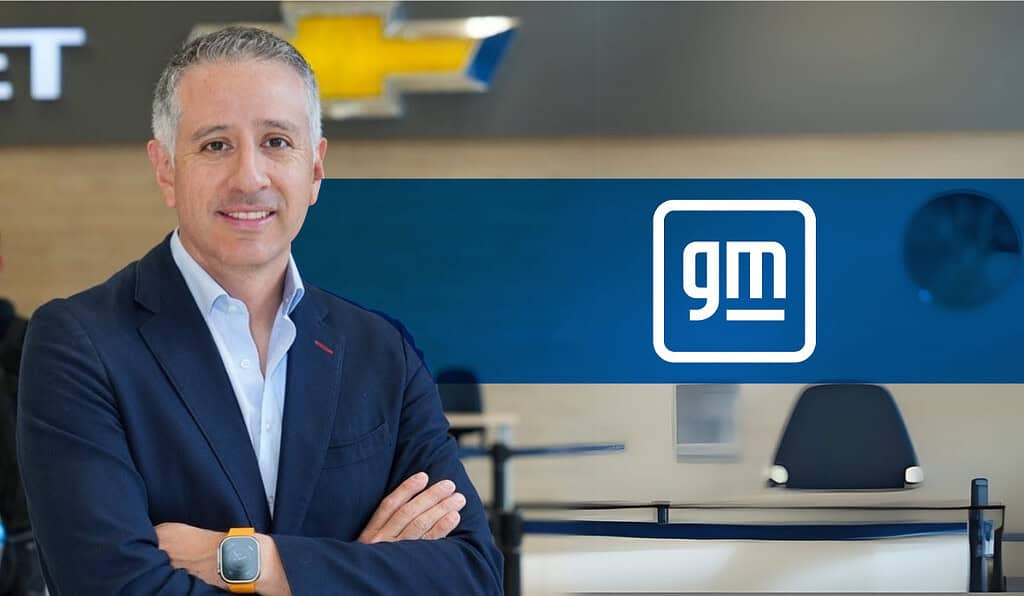 Juan David Rosero, country head para Colombia de General Motor. Foto: GM.