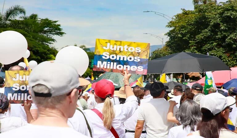 Marchas en Colombia