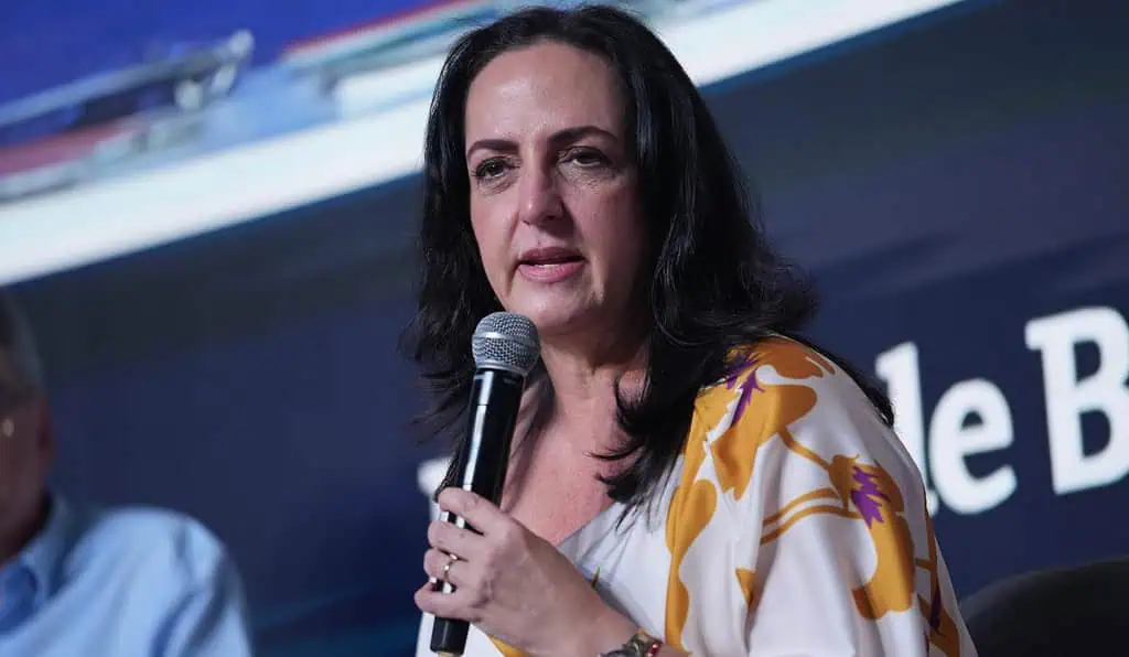 Centro Democrático confirma plan para elecciones presidenciales de 2026 tras muerte de Miguel Uribe María Fernanda Cabal, senadora del Centro Democrático