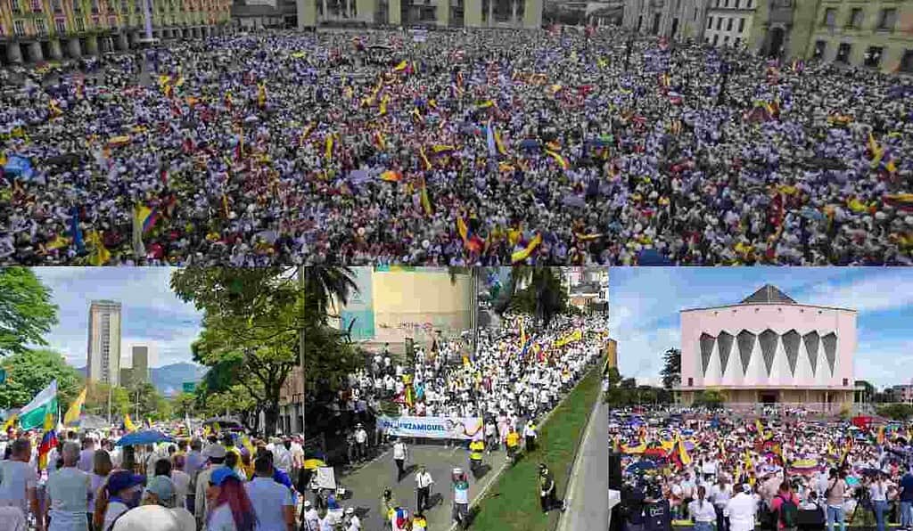 Masiva participación ciudadana en Marcha del Silencio