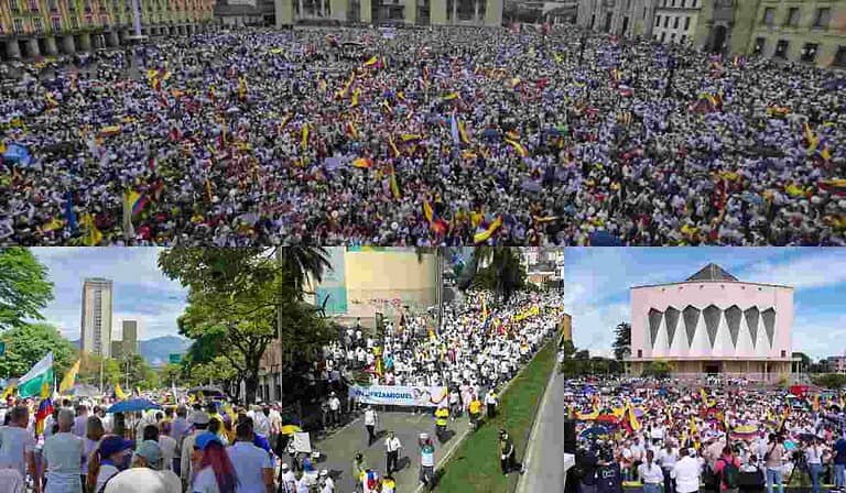 Masiva participación ciudadana en Marcha del Silencio