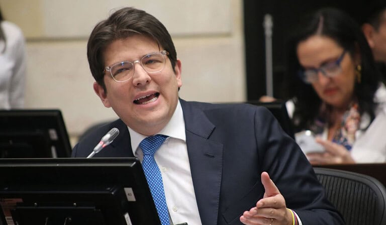 Miguel Uribe Turbay. Imagen: X Senado de la República