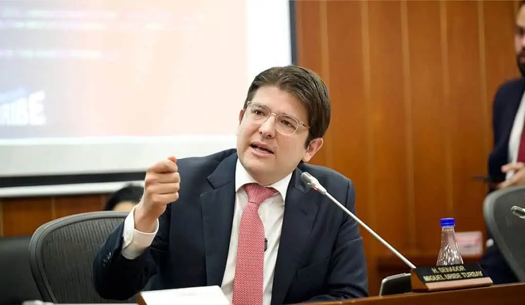 "No es desconociendo el orden institucional, ni las reglas de juego", empresarios piden cuidar la democracia Miguel-Uribe-Turbay. Imagen: Miguel Uribe En Facebook