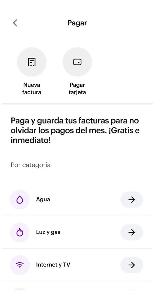 Nubank lanza función para pagar servicios públicos en Colombia y confirma rentabilidad para junio Nubank lanza función para pagar servicios públicos en Colombia