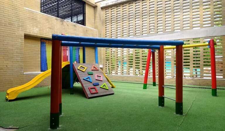 Parque material reciclado