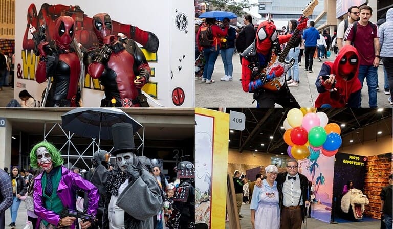 Comic Con sigue creciendo, conectando generaciones y fomentando el talento nacional. Foto: Corferias.