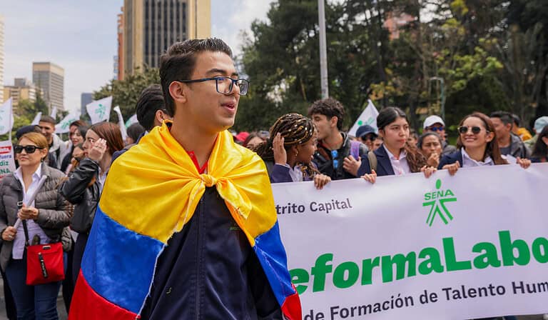 Reforma laboral en Colombia