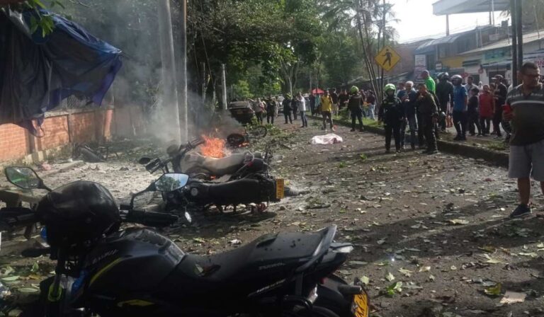 Actos violentos en Cali