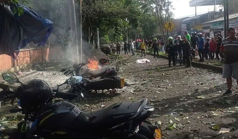 Actos violentos en Cali