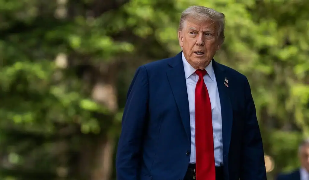 Las condiciones que impuso Trump al gobierno Petro para revisar la descertificación a Colombia Donald Trump, presidente de EE. UU.
