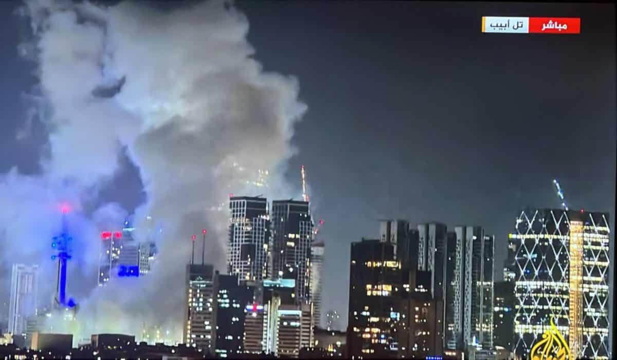 Irán responde a ataques de Israel y lanza fuerte ofensiva contra Tel Aviv y Jerusalén