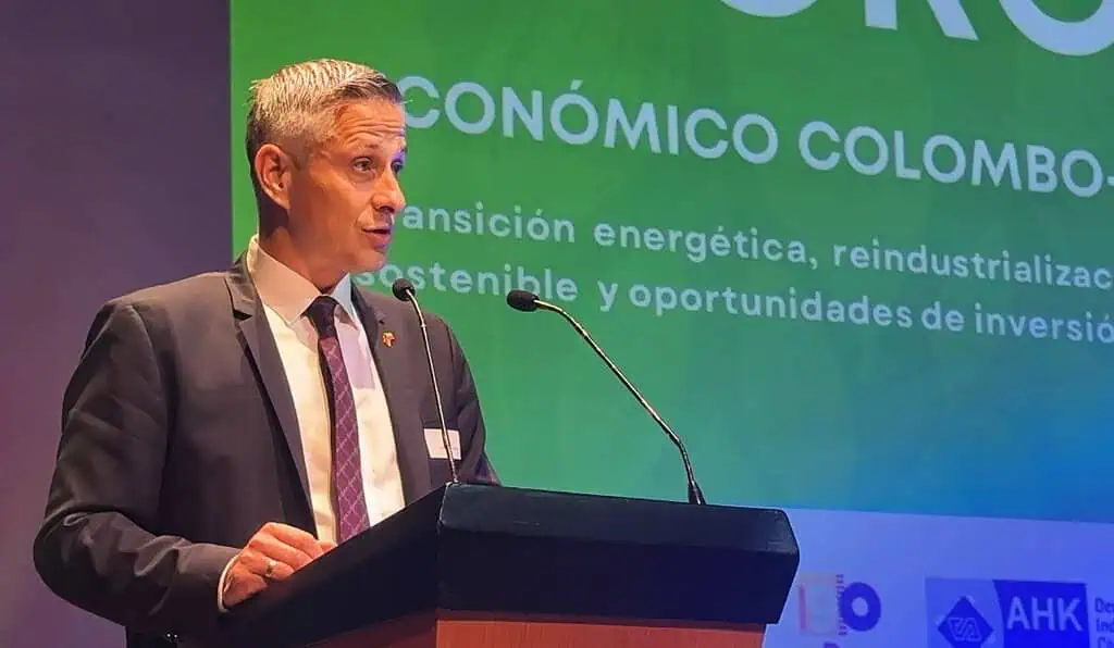 Entrevista | Cámara de Comercio Alemana prevé que inversiones en Colombia crezcan a 4.500 millones de euros Cámara de Comercio Alemana
