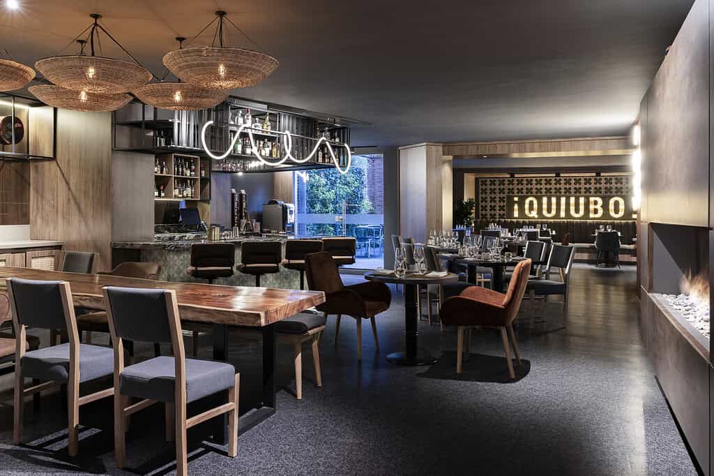 Restaurante Quiubo del Avani Royal Zona T Bogotá. Foto: cortesía Avani. 