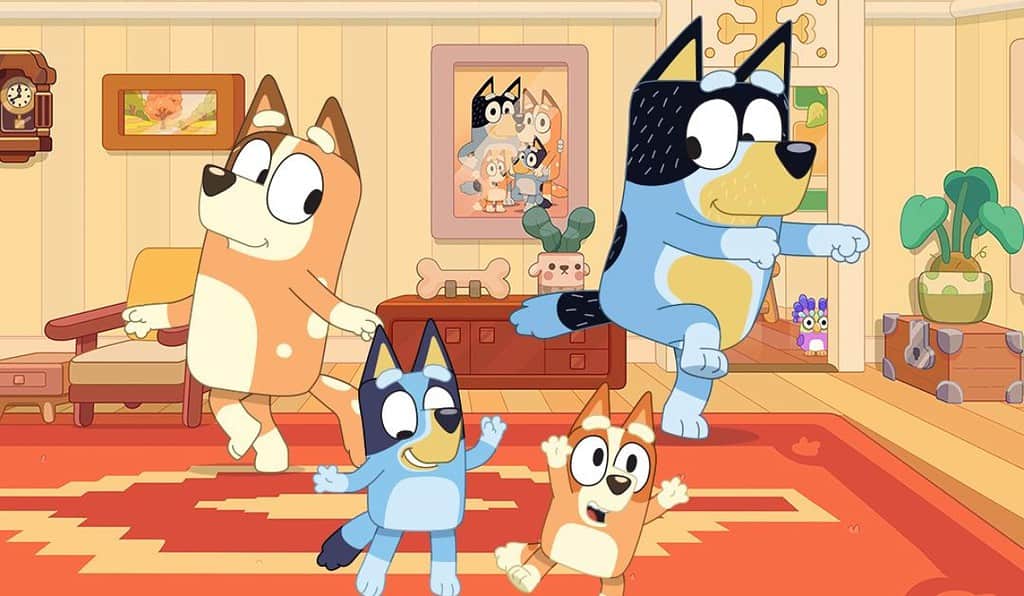 Show de Bluey en Bogotá.