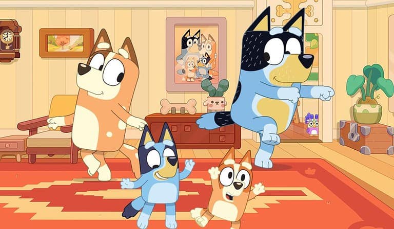 Show de Bluey en Bogotá.