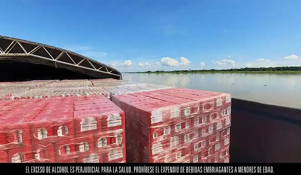 Bavaria incursiona en el transporte de cervezas por el río Magdalena Bavaria