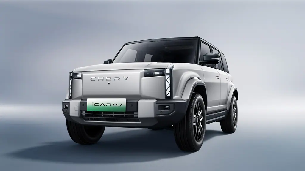 Marca china de vehículos presentó en Colombia nuevos modelos con hasta 9 modos de conducción El iCAR03 está disponible en Colombia en dos versiones. Foto: cortesía Chery.
