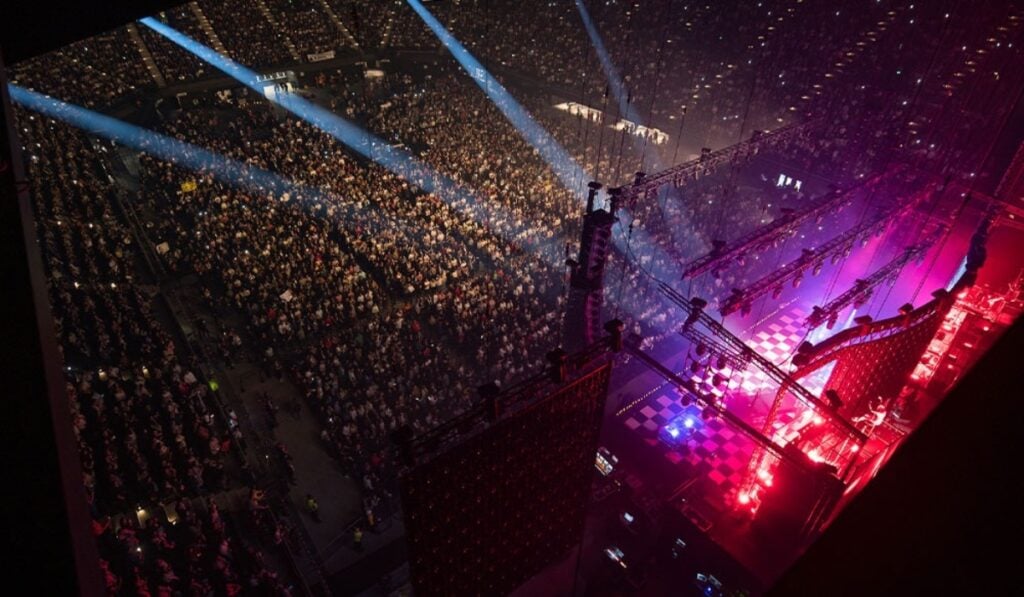Concierto en el Coliseo MedPlus.