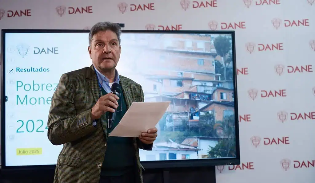 Pobreza monetaria en Colombia llegó a su mínimo histórico en 2024 Pobreza monetaria en Colombia