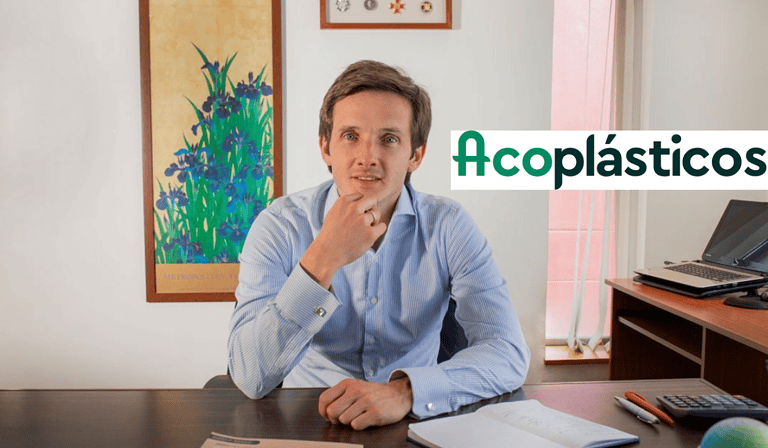 Daniel Mitchell, presidente ejecutivo de Acoplásticos.