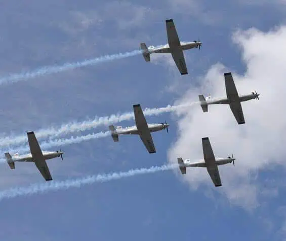 La duodécima edición del evento más importante del sector aeronáutico colombiano avanza en el Aeropuerto Internacional José María Córdova F-AIR Colombia 2025