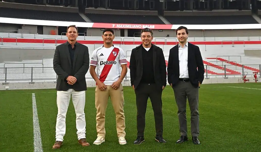 El fútbol argentino logró la cláusula más alta de la historia para un jugador: ¿Se rompe el mercado? Maxi Salas - River Plate