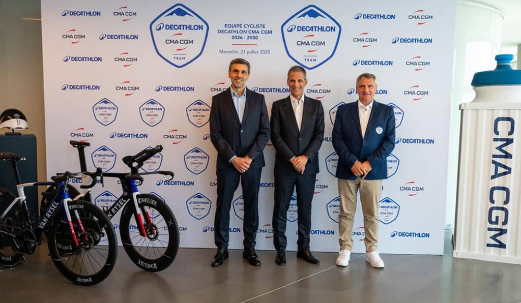 Decathlon se mete al ciclismo con patrocinio a importante equipo mundial: Esto se sabe