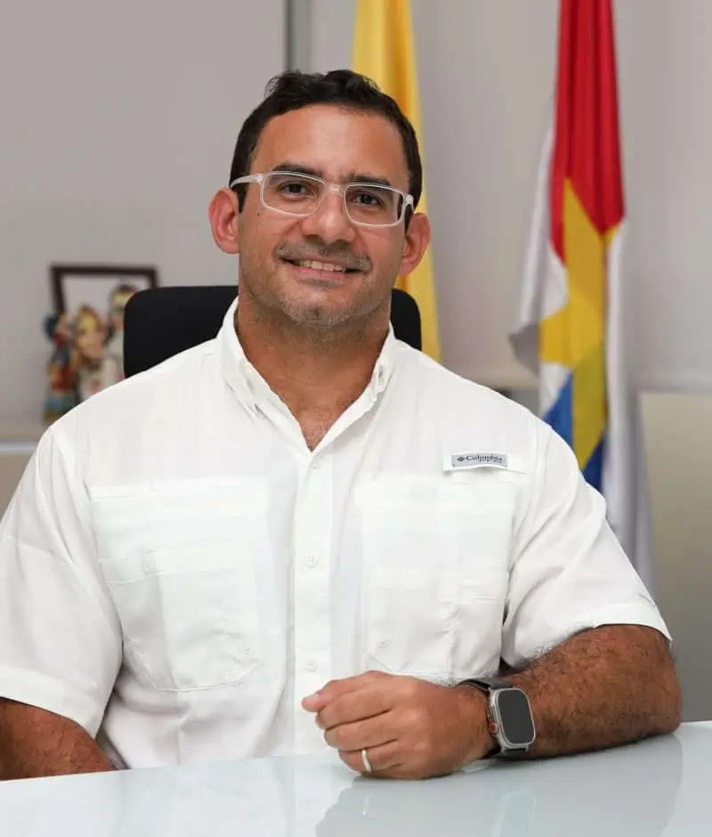 Montería impulsa tres grandes proyectos a puertas del Rivercity Global Forum 2025 Hugo Kerguelén, alcalde de Montería