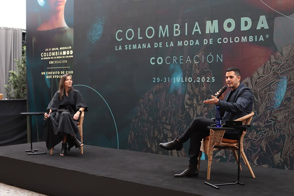 Presentación de tendencias Colombiamoda 2025. Foto: cortesía Colombiamoda. 