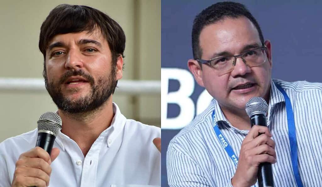 Jaime Pumarejo y Francisco Miranda diario Portafolio