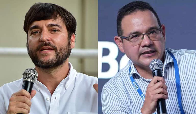 Jaime Pumarejo y Francisco Miranda diario Portafolio
