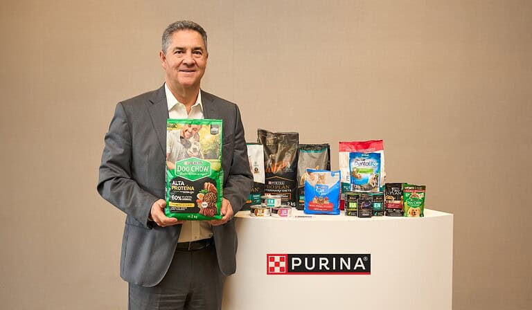 Juan Gabriel Reyes CEO Purina. Foto: Purina.