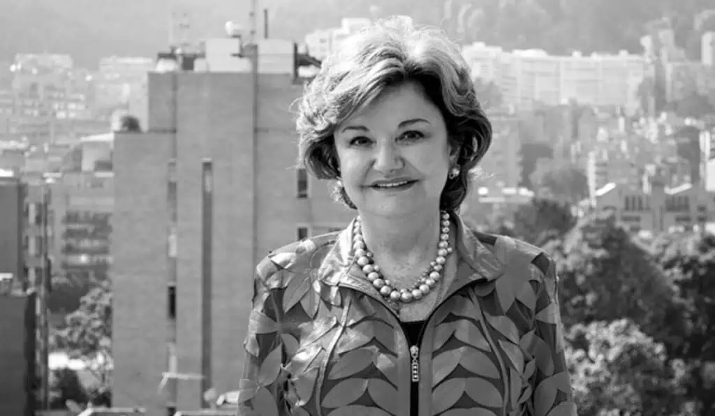 Falleció Luz María Jaramillo, cofundadora y presidenta de Pavimentos de Colombia Luz María Jaramillo, presidenta de Pavimentos Colombia. Foto: CCI.