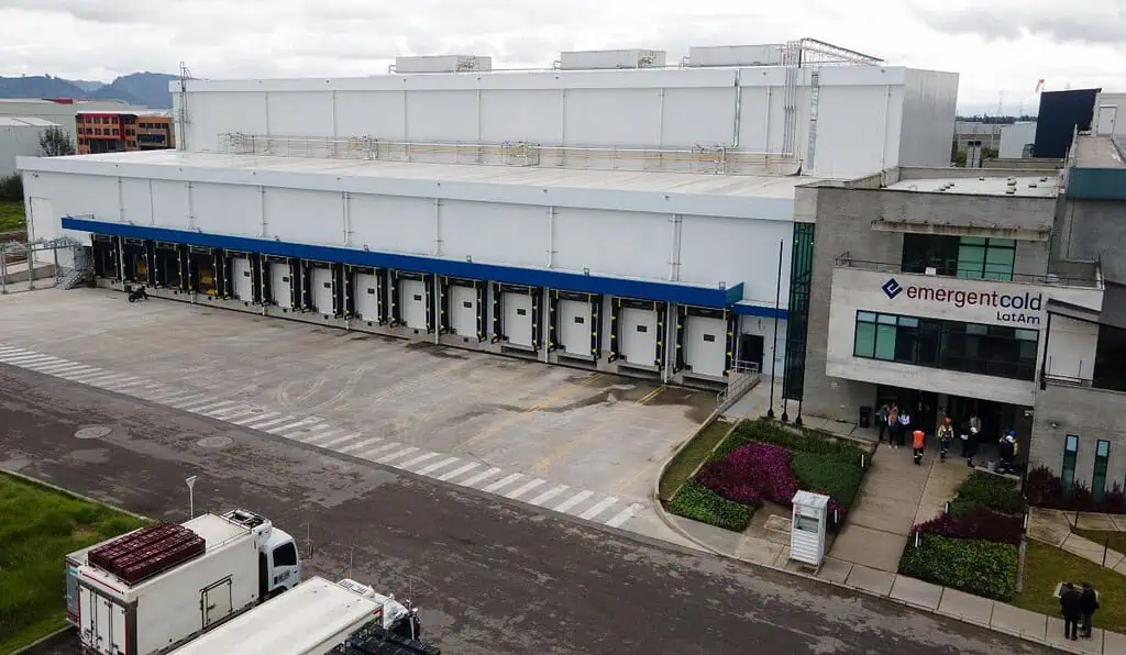 Emergent Cold Latam invirtió US$16 millones en nuevo almacén de temperatura controlada para alimentos en Colombia Planta Funza dos Emergent Cold Latam