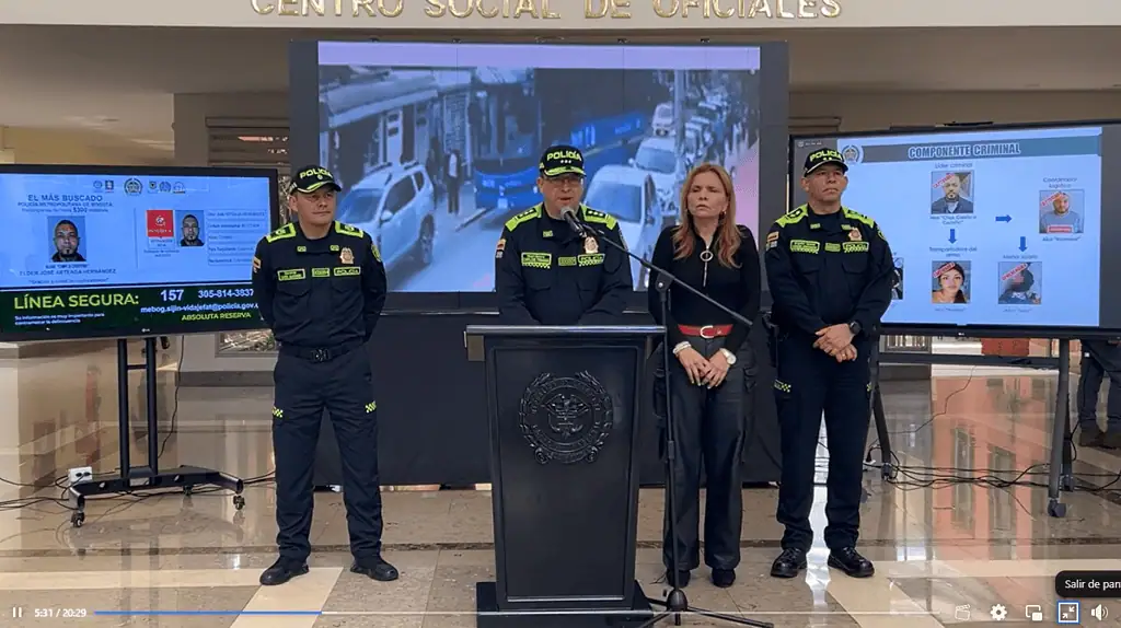 Policía y Fiscalía revelaron que hay más vinculados en atentado contra Miguel Uribe: esperan nuevas capturas Policía y Fiscalía dan detalles de la investigación por atentado contra Miguel Uribe.