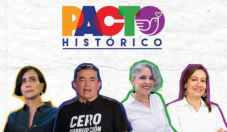 Precandidatos del Pacto Histórico.
