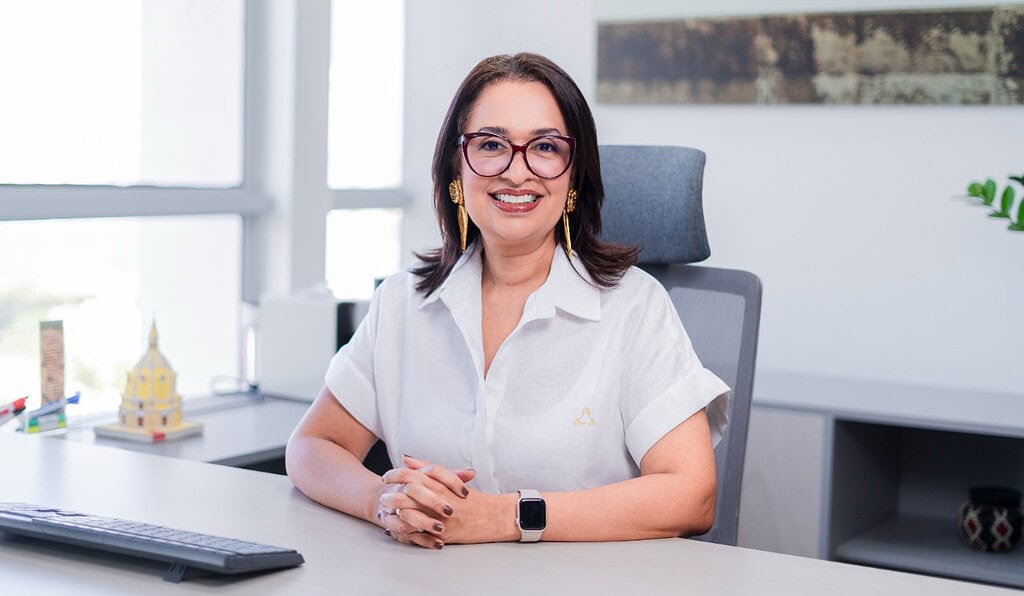 Presidenta de la Cámara de Comercio de Cartagena, Andrea Piña Gómez