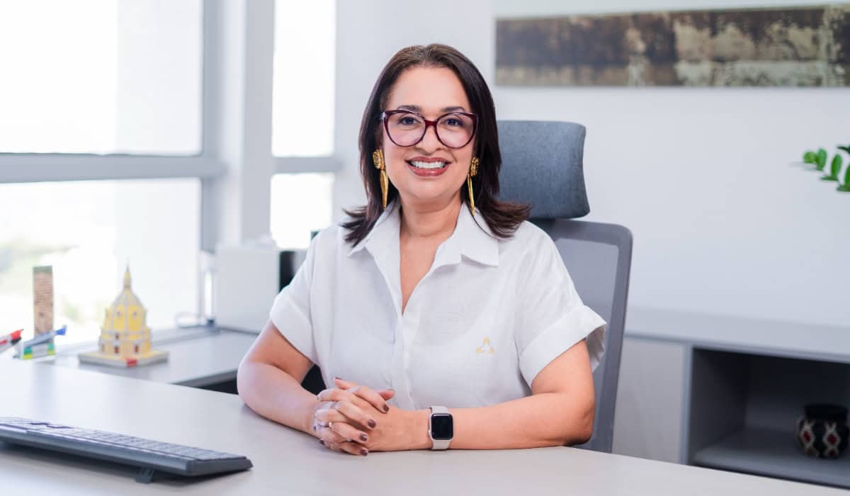 Presidenta de la Cámara de Comercio de Cartagena, Andrea Piña Gómez